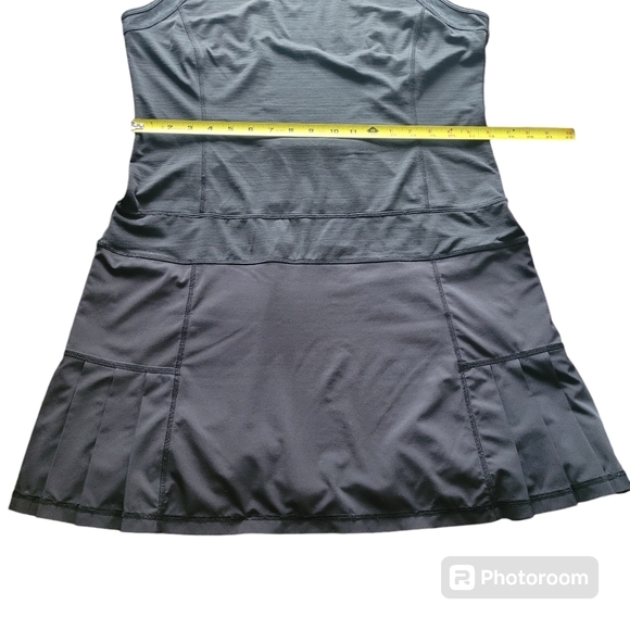 Athleta Sporty tennis dress,partially pleated‎ skirt,L - Picture 5 of 15